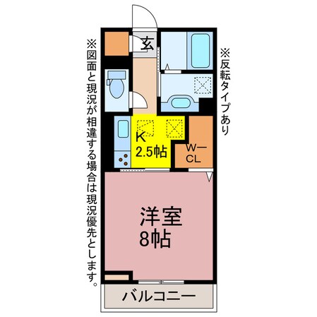 D-square古宿町の物件間取画像